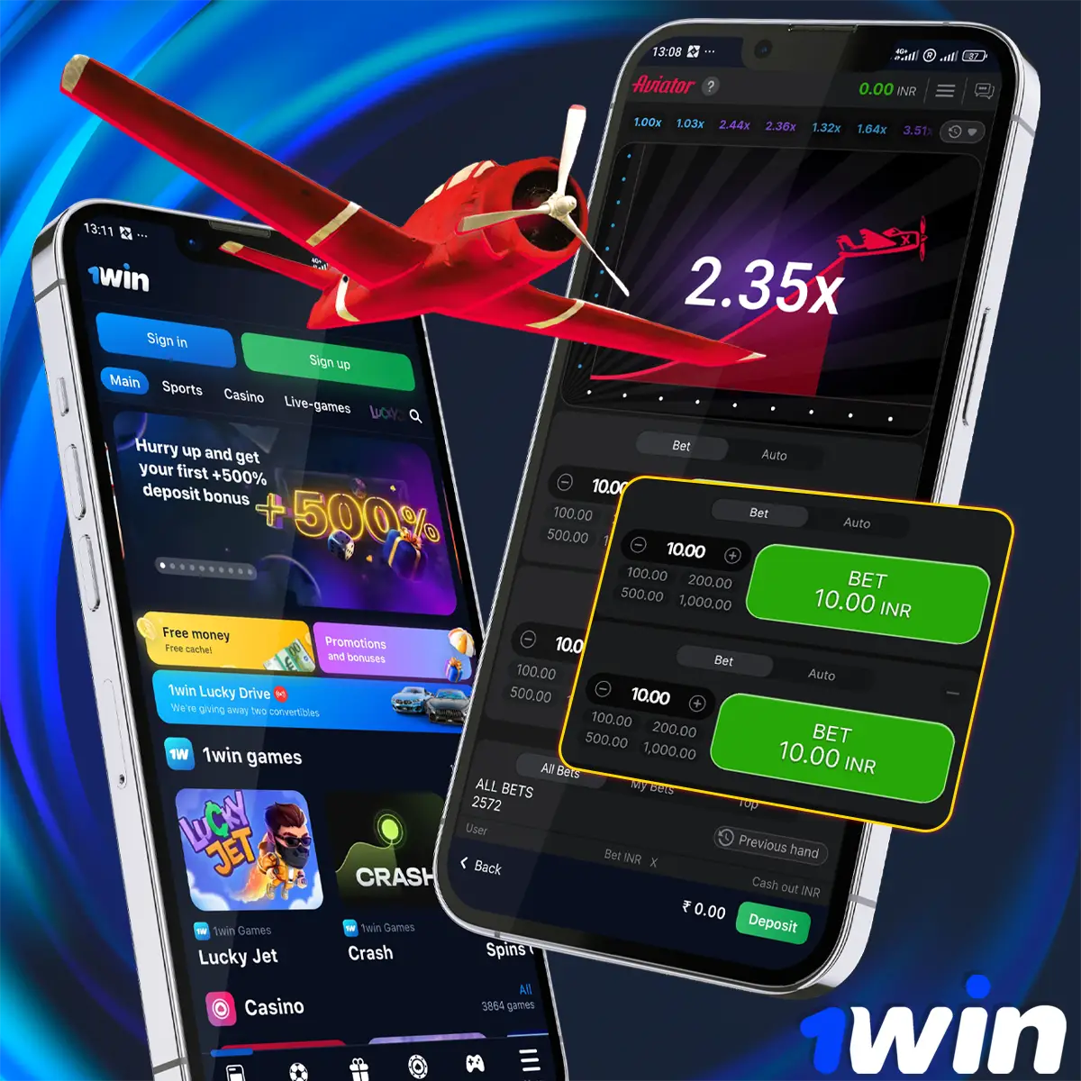 How to place a bet on Aviator 1win