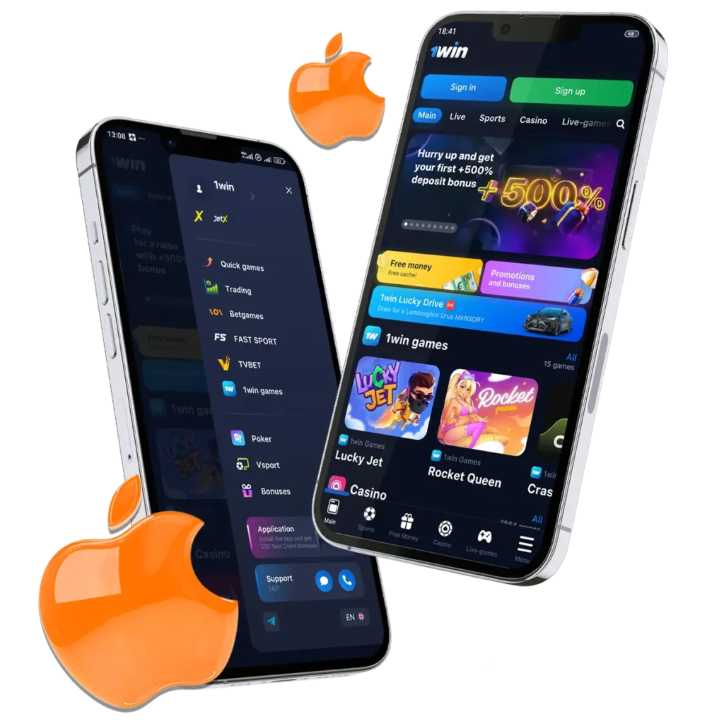 Download the 1win App for iOS